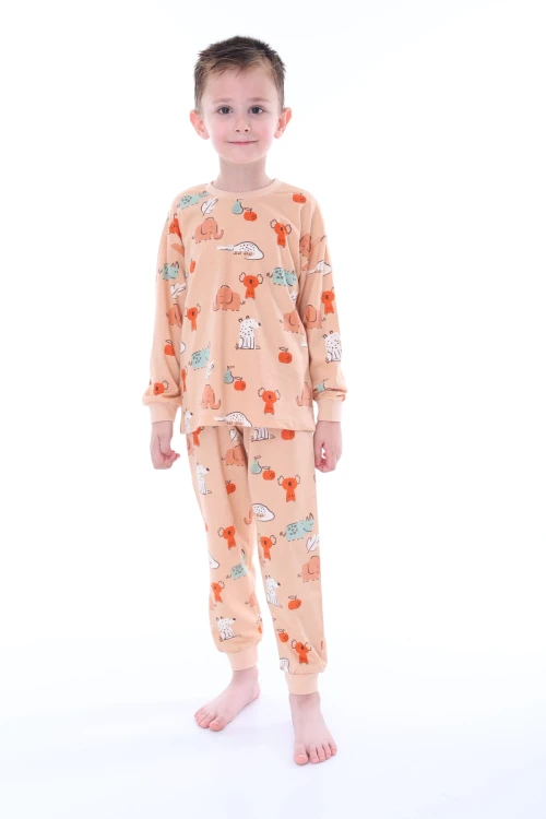 Timsah-Fil Desenli Pijama Takımı 32222