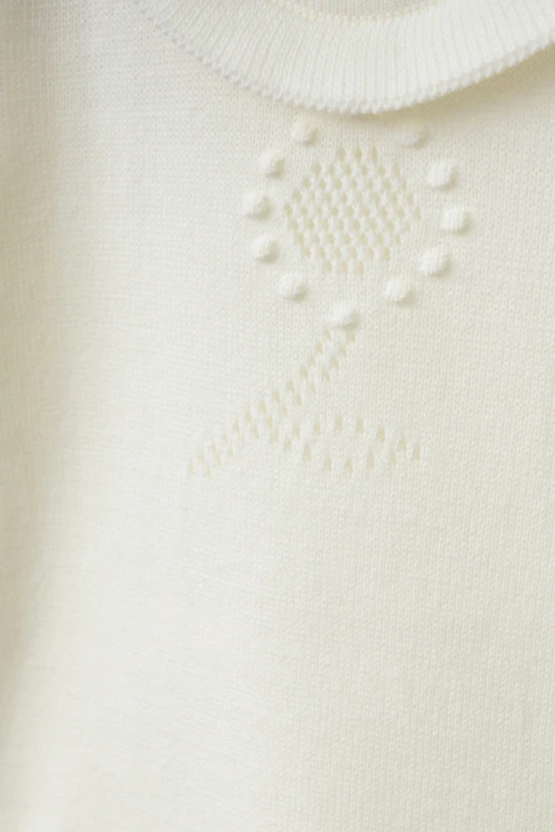 Triko Noktalı Kız Takım 4029