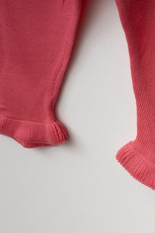 Triko Noktalı Kız Takım 4029