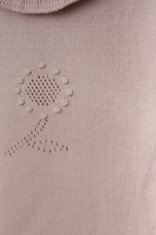 Triko Noktalı Kız Takım 4029