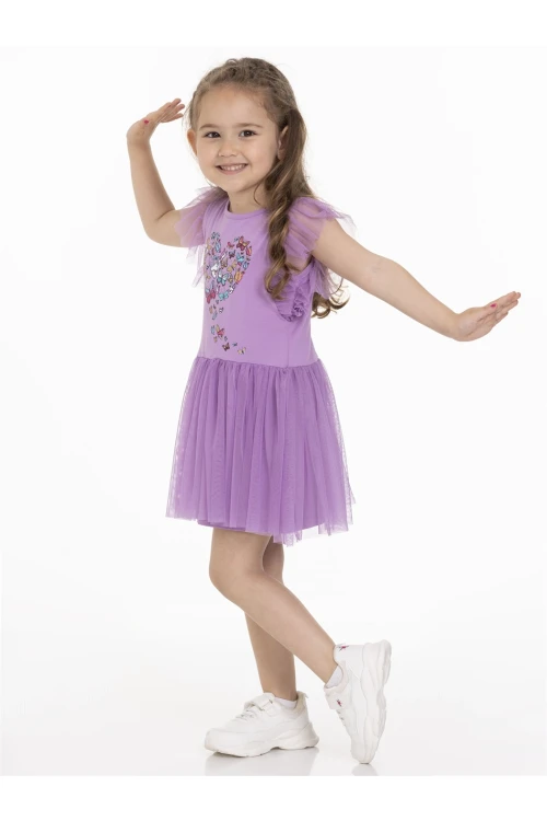 Tüllü Elbise 63512