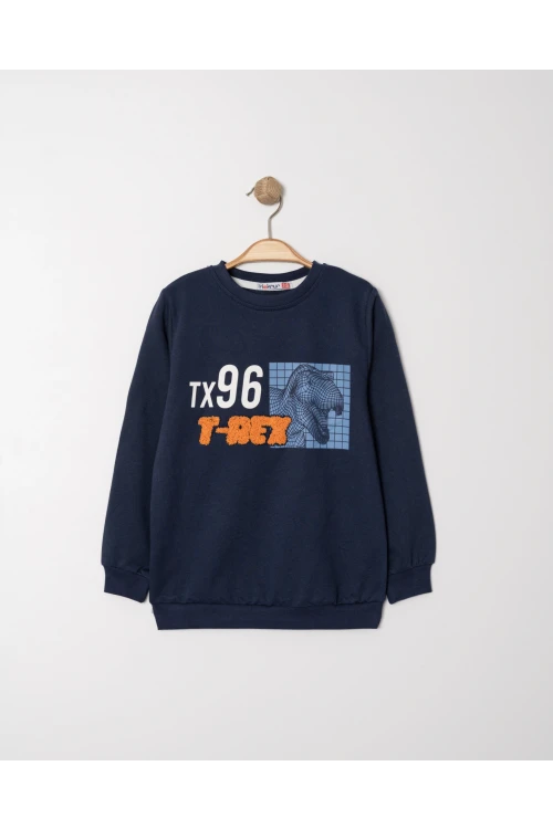 Tx 96 T-rex Baskılı Sweat 11902