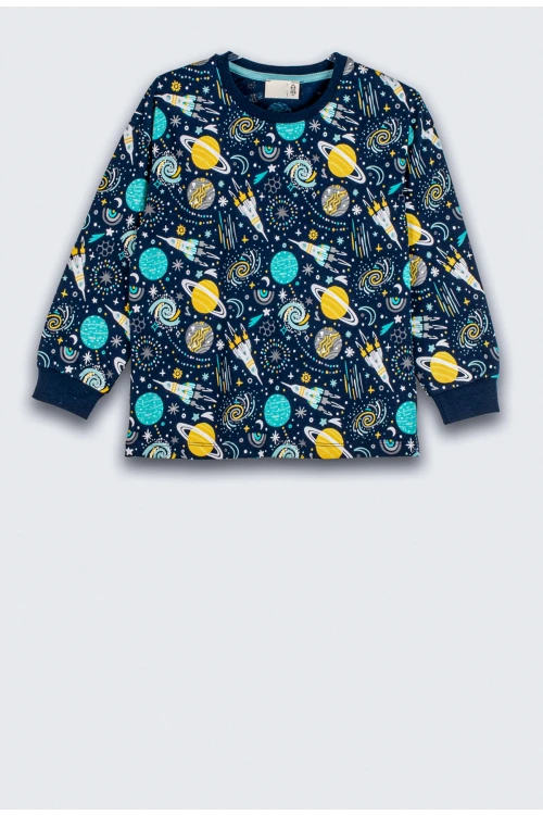 Uzay Desenli Pijama Takımı 12202