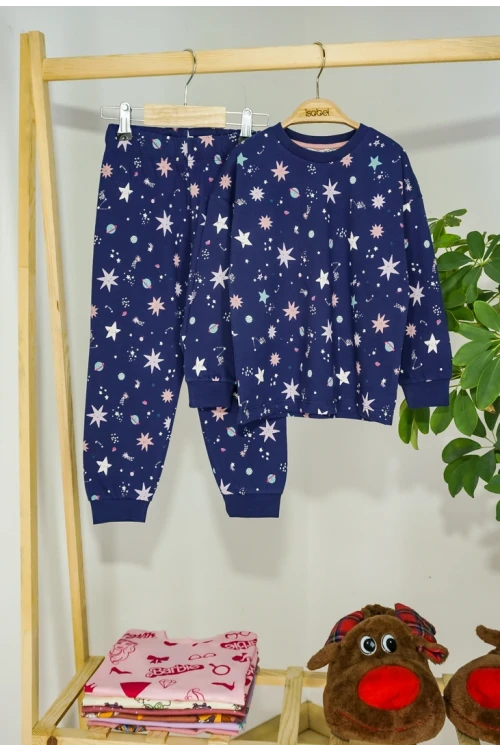Uzay Desenli Pijama Takımı 12208