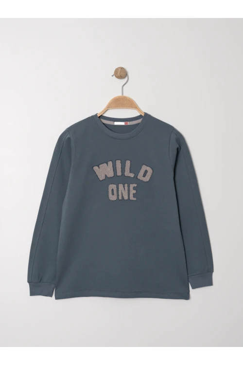 Wild One Baskılı Sweat 11924