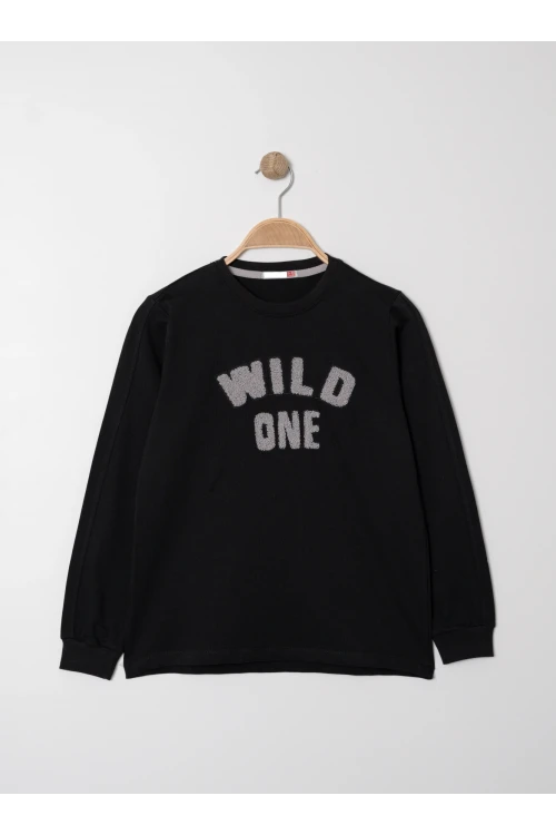 Wild One Baskılı Sweat 11924