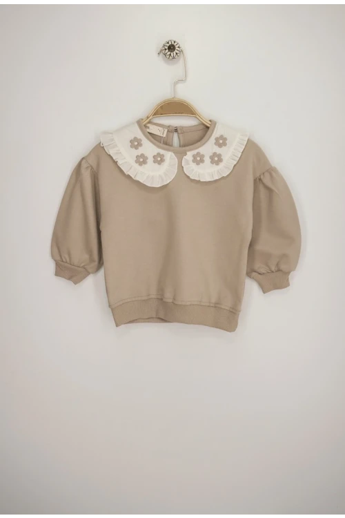 Yakası Fırfırlı ve Nakışlı Takım 24051