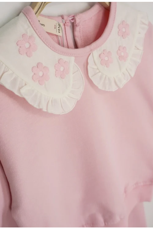 Yakası Fırfırlı ve Nakışlı Takım 24051