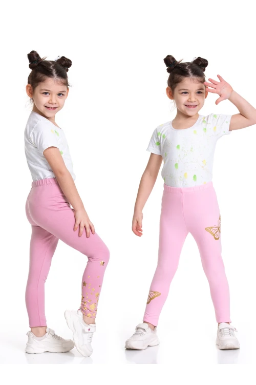 Yıldız Baskılı 2li Tayt 54878