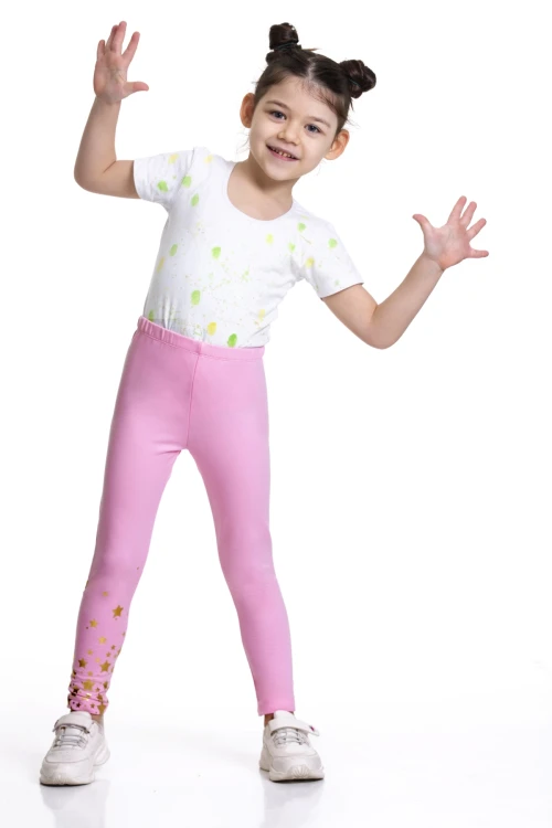 Yıldız Baskılı 2li Tayt 54878