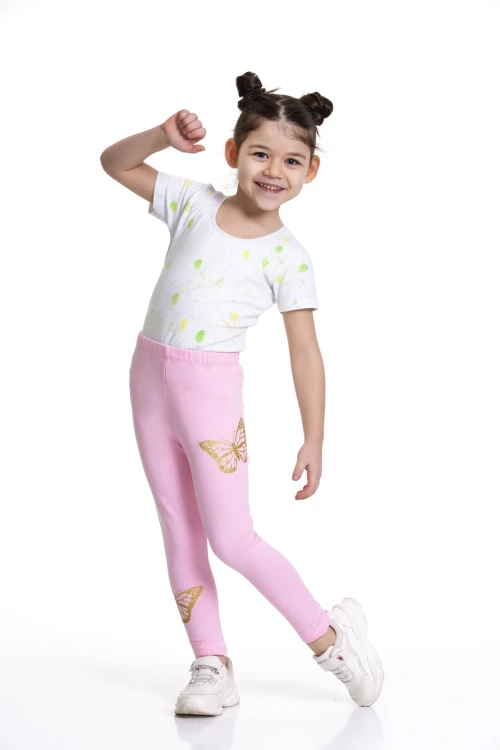 Yıldız Baskılı 2li Tayt 54878