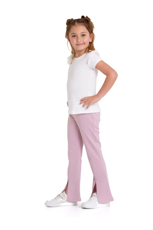 Yırtmaçlı İspanyol Paça Pantolon 54884