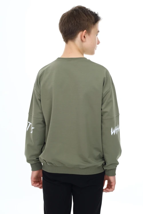 You Don Baskılı Erkek Sweat 7115