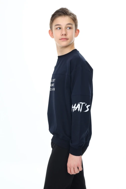 You Don Baskılı Erkek Sweat 7115