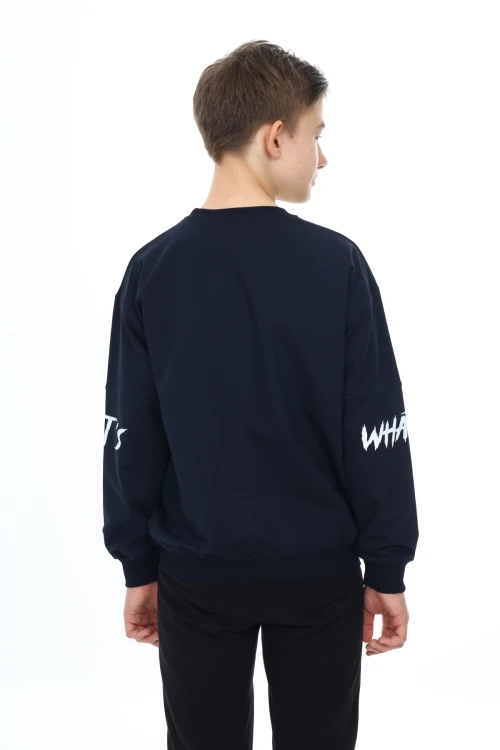 You Don Baskılı Erkek Sweat 7115