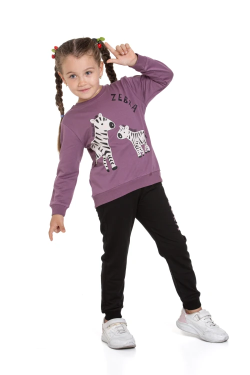 Zebra Baskılı Takım 74154