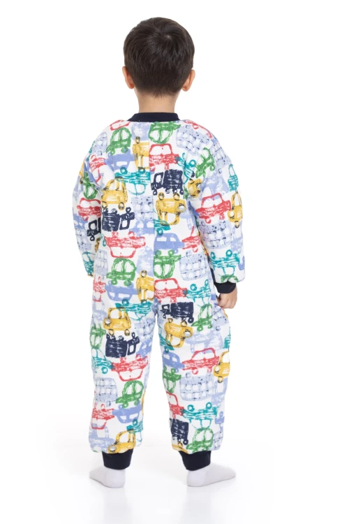 2.5 Tog Araba Desenli Uyku Tulumu 1008