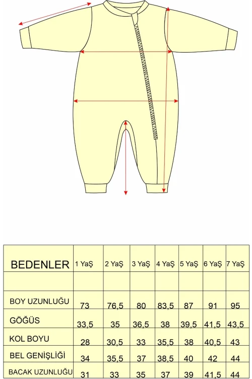 2.5 Tog Araba Desenli Uyku Tulumu 1008