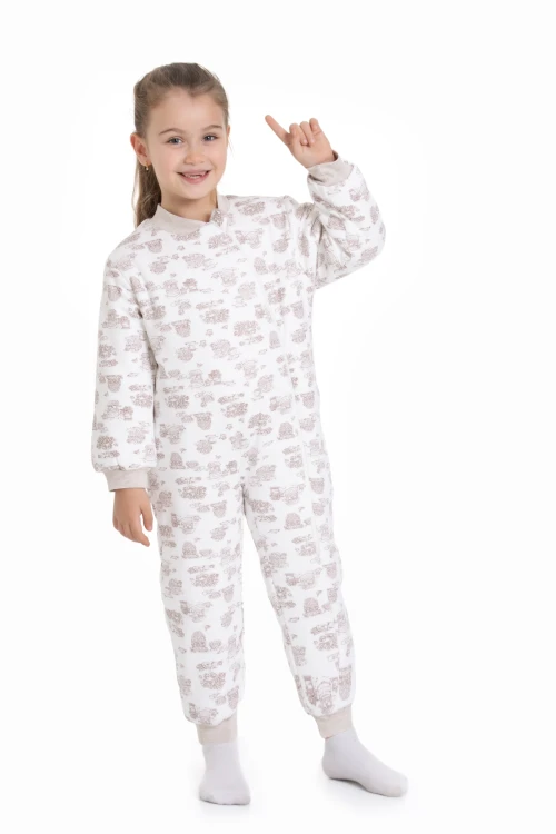 2.5 Tog Çiftlik Desenli Uyku Tulumu 1012