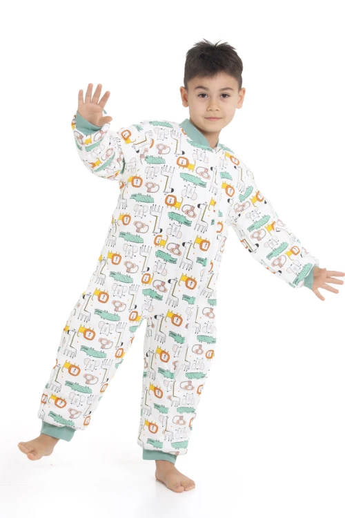 2.5 Tog Hayvan Desenli Uyku Tulumu 1026