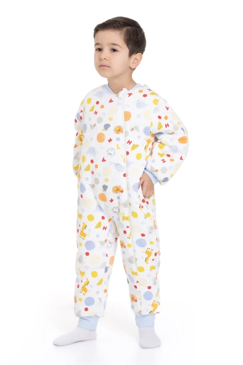 2.5 Tog Hayvanlar Desenli Uyku Tulumu 1006