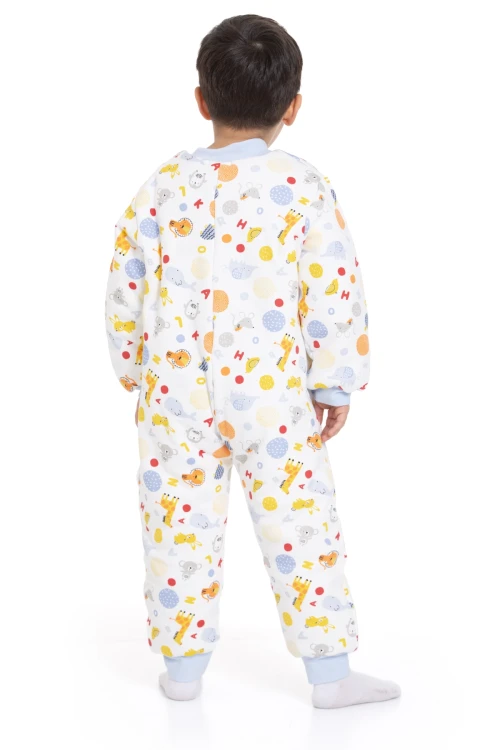 2.5 Tog Hayvanlar Desenli Uyku Tulumu 1006