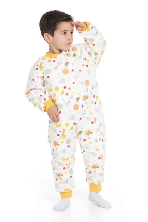 2.5 Tog Hayvanlar Desenli Uyku Tulumu 1006