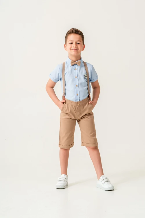 Armalı Papyonlu Erkek Çocuk Takım 2541