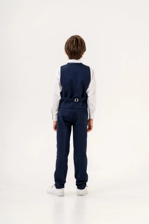 Armalı Yelekli Takım Elbise 3022