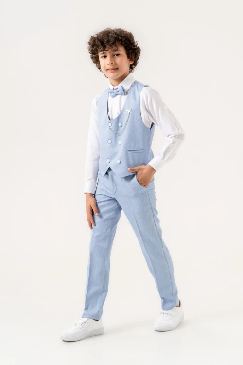 Armalı Yelekli Takım Elbise 3022