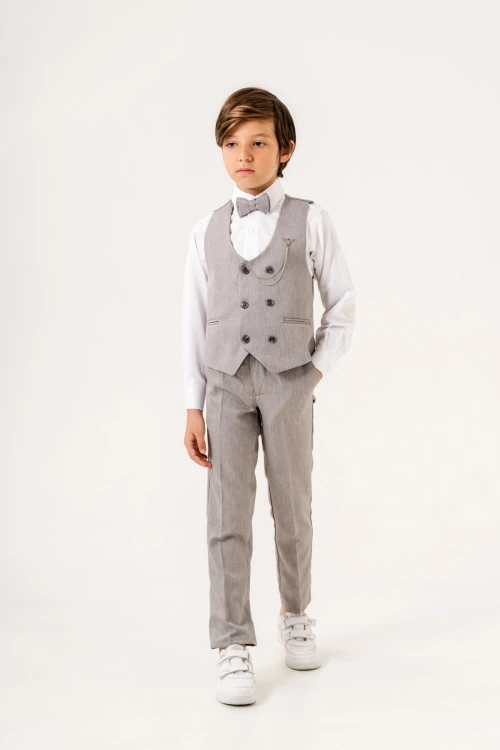 Armalı Yelekli Takım Elbise 3023