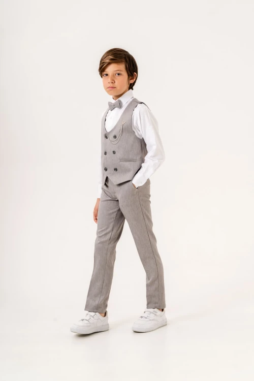 Armalı Yelekli Takım Elbise 3023