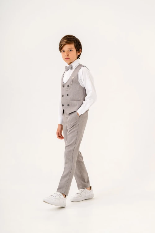 Armalı Yelekli Takım Elbise 3023