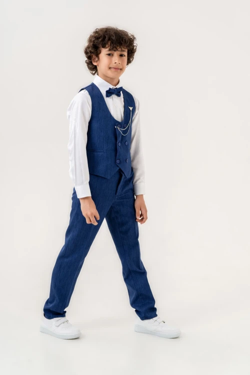 Armalı Yelekli Takım Elbise 3023