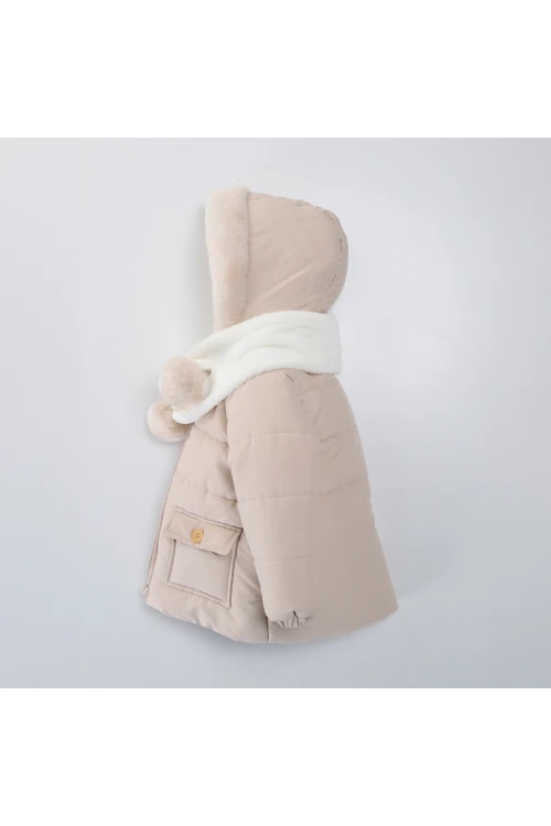 Atkılı Kız Mont 50328