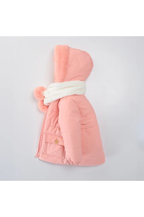 Atkılı Kız Mont 50328