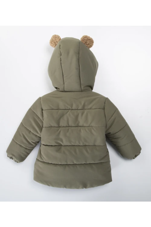 Ayı İşlemeli Erkek Mont 51429