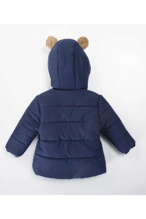 Ayı İşlemeli Erkek Mont 51429