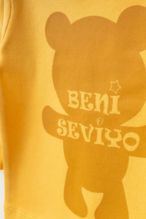 Ayıcık Baskılı Erkek Bebek Pijama Takımı 2006