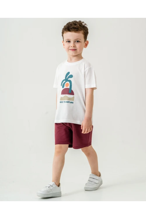 Back To Nature Baskılı Erkek Çocuk Takım 50308