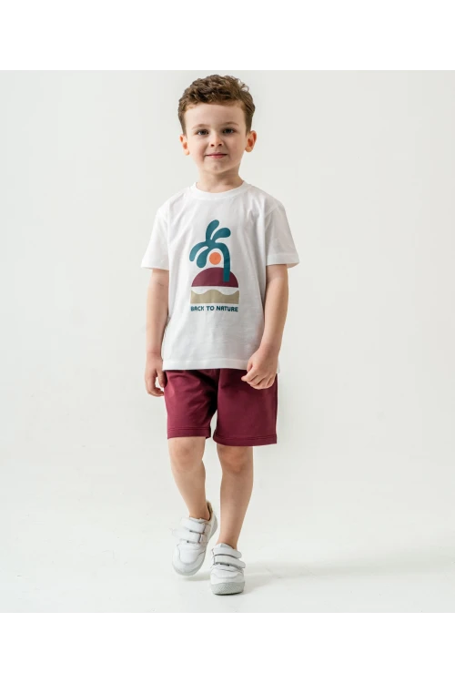 Back To Nature Baskılı Erkek Çocuk Takım 50308