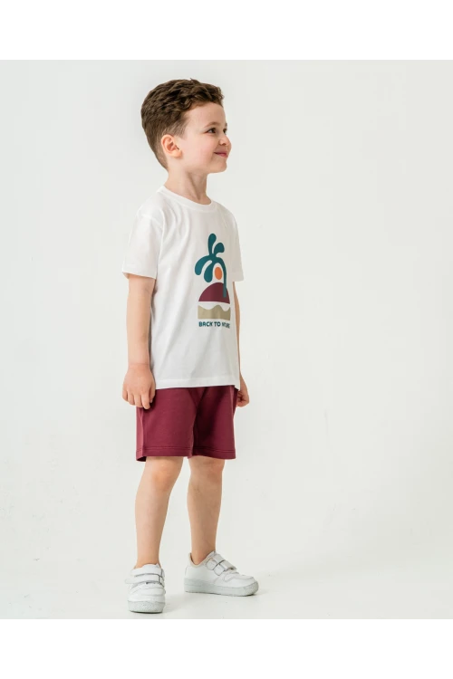 Back To Nature Baskılı Erkek Çocuk Takım 50308