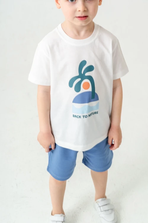 Back To Nature Baskılı Erkek Çocuk Takım 50308