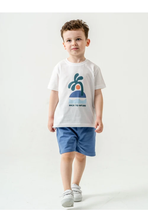 Back To Nature Baskılı Erkek Çocuk Takım 50308