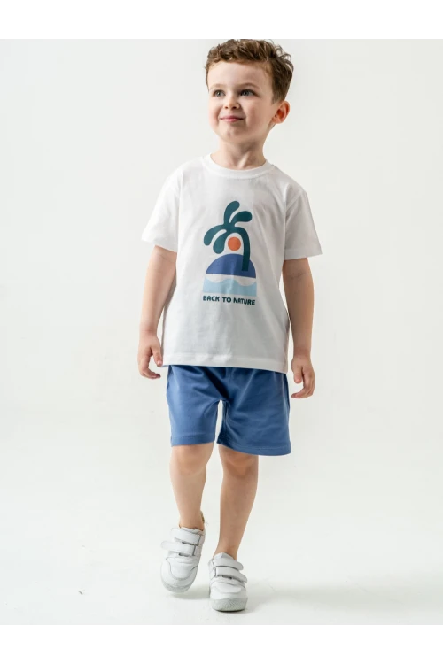 Back To Nature Baskılı Erkek Çocuk Takım 50308