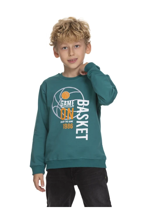 Basketbol Baskılı Sweat 7057