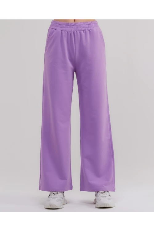 Beli Lastikli Bol Paça  Kadın Eşofman Altı N003