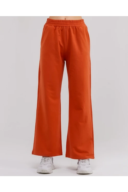 Beli Lastikli Bol Paça  Kadın Eşofman Altı N003