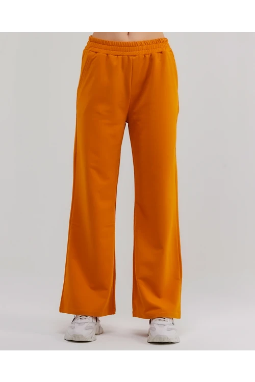 Beli Lastikli Bol Paça  Kadın Eşofman Altı N003