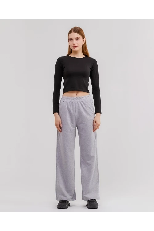 Beli Lastikli Bol Paça  Kadın Eşofman Altı N003